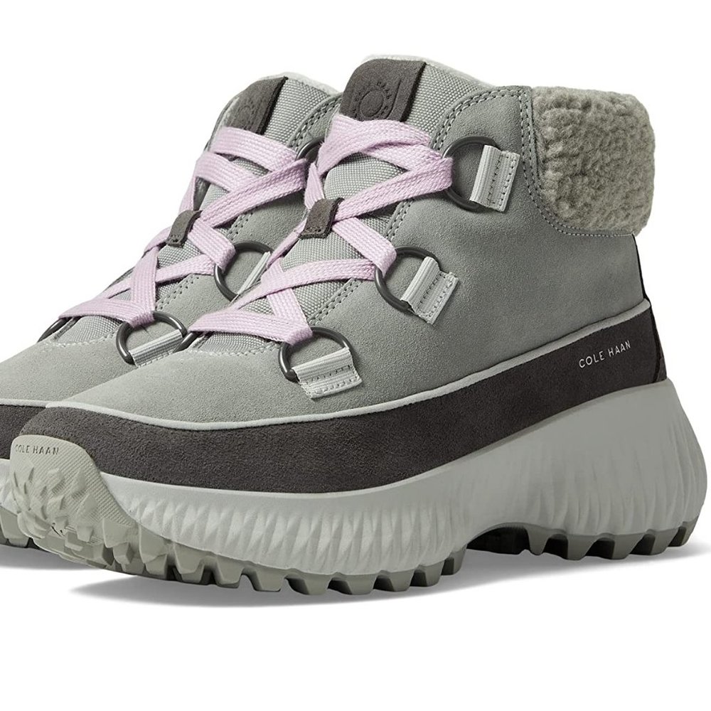 Cole Haan Woman's Size 7.5 Hiking WR Zerogrand Flurry Hiker Boots Water Resistan